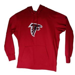 Nike NFL Men's XL Atlanta Falcons Red Hoodie Sweatshirt